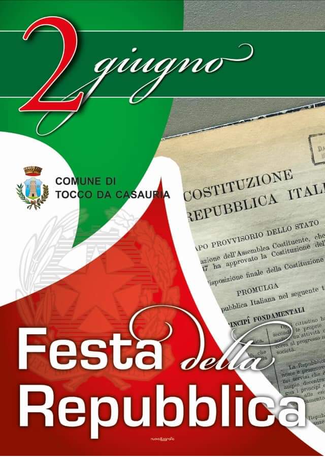 2 GIUGNO - FESTA DELLA REPUBBLICA